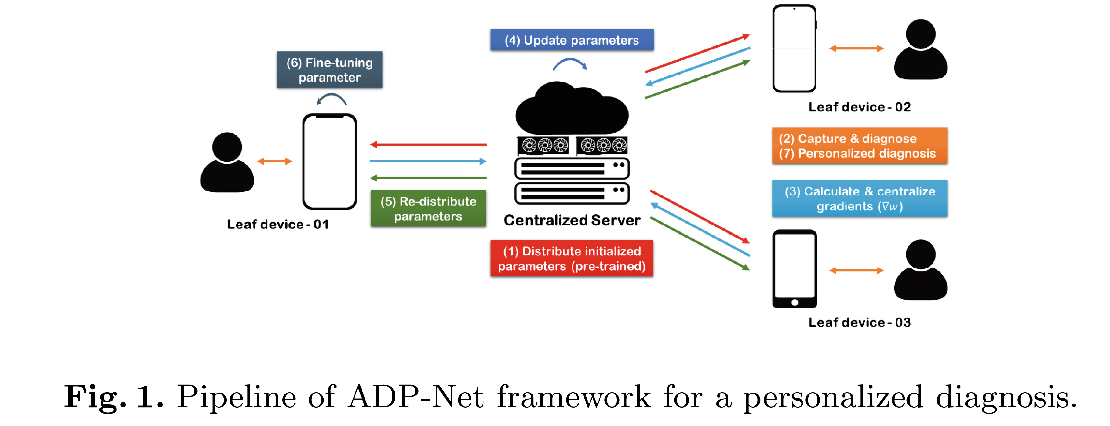 Fine-Tuning Network in Federated Learning for Personalized Skin Diagnosis