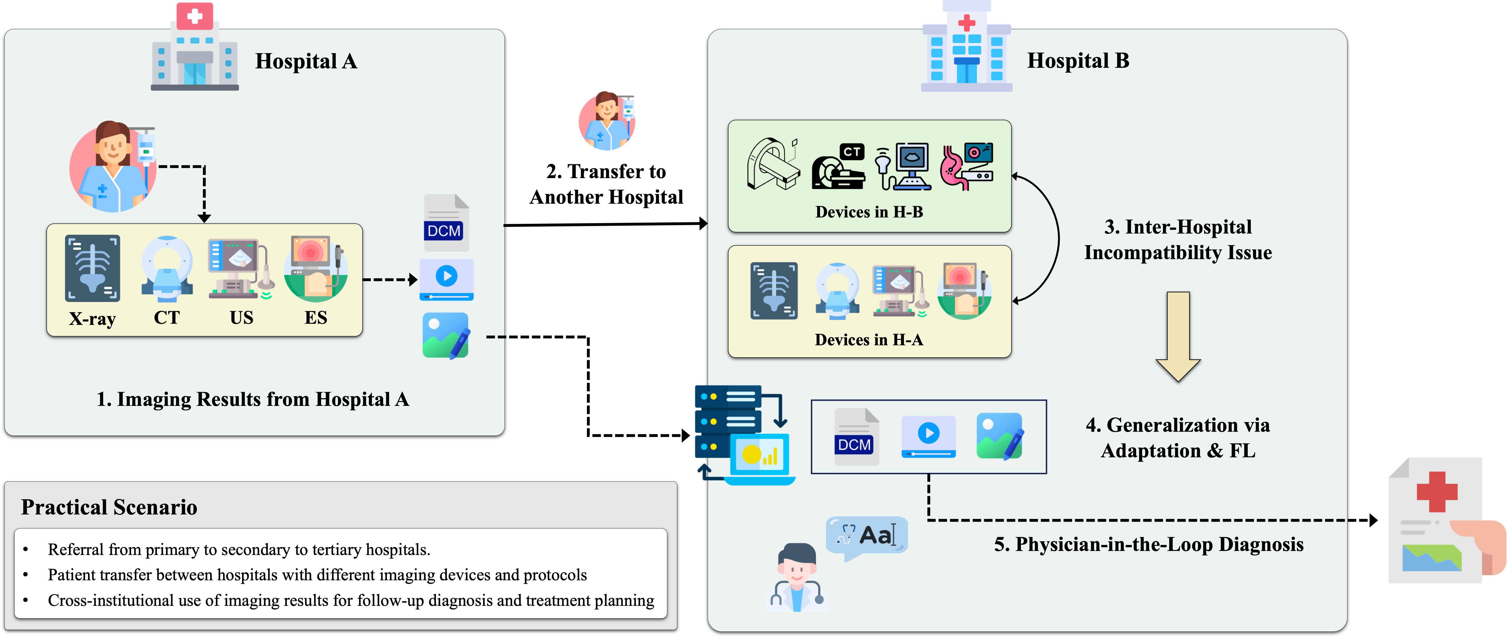 Human-Centered Personalization in Radiology AI: Evaluating Trust, Usability, and Cross-Hospital Robustness