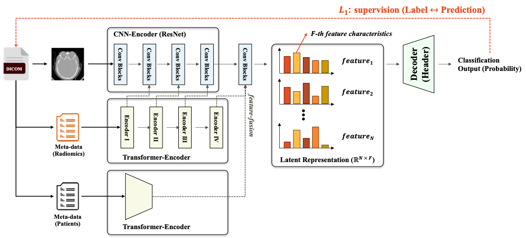 Patient-Centric Statistical Multi-Modal Fusion for Medical Diagnosis: Integrating DICOM, Radiomics, and Patient Attributes